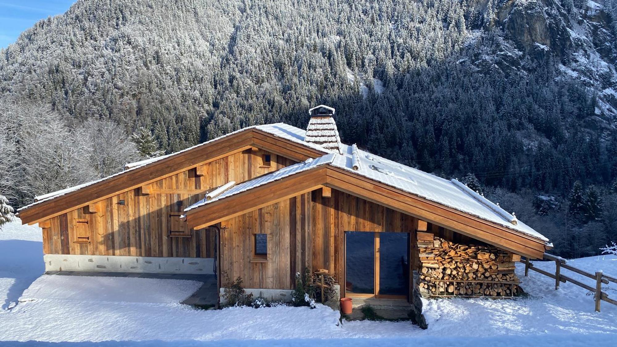 Chalet Du Champel Jacuzzi Saint-Gervais-les-Bains Exterior photo